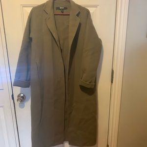 Olive green DKNY wool blend jacket